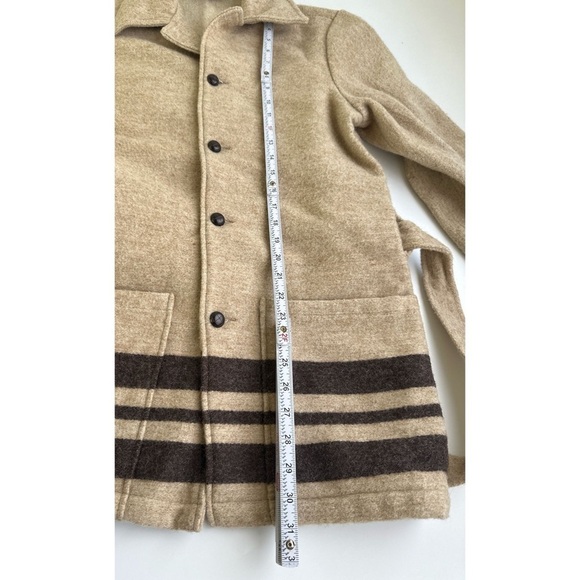 Amana Boho Hippie Wool Blanket Dress Coat Jacket - Picture 12 of 13